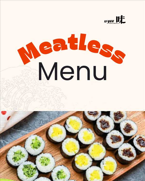 Meatless Menu
